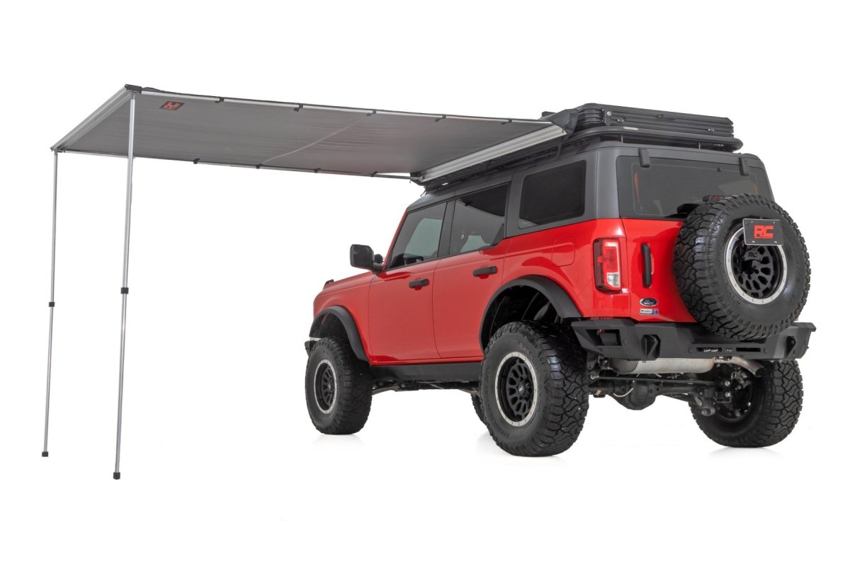 Retractable Roof Rack Awning - Rough Country - 6'6
